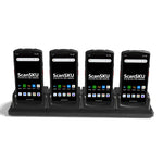 4 Slot Dock for G Series Android Barcode Scanner - (for Pistol Grip attached)