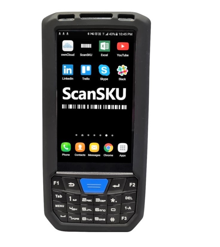 Android Barcode Scanner- Rugged R Series (1D)